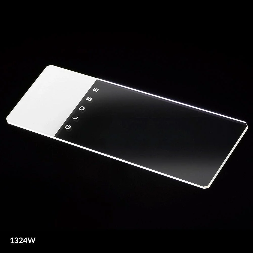 Globe Scientific Plain Glass Microscope Slides in Multiple Colors - Ground Edges or Ground Edges w/Safety Corners - Image 10