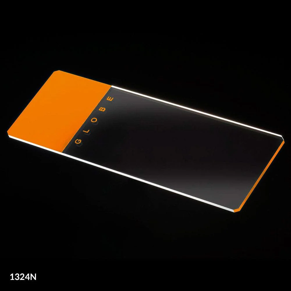 Globe Scientific Plain Glass Microscope Slides in Multiple Colors - Ground Edges or Ground Edges w/Safety Corners - Image 4