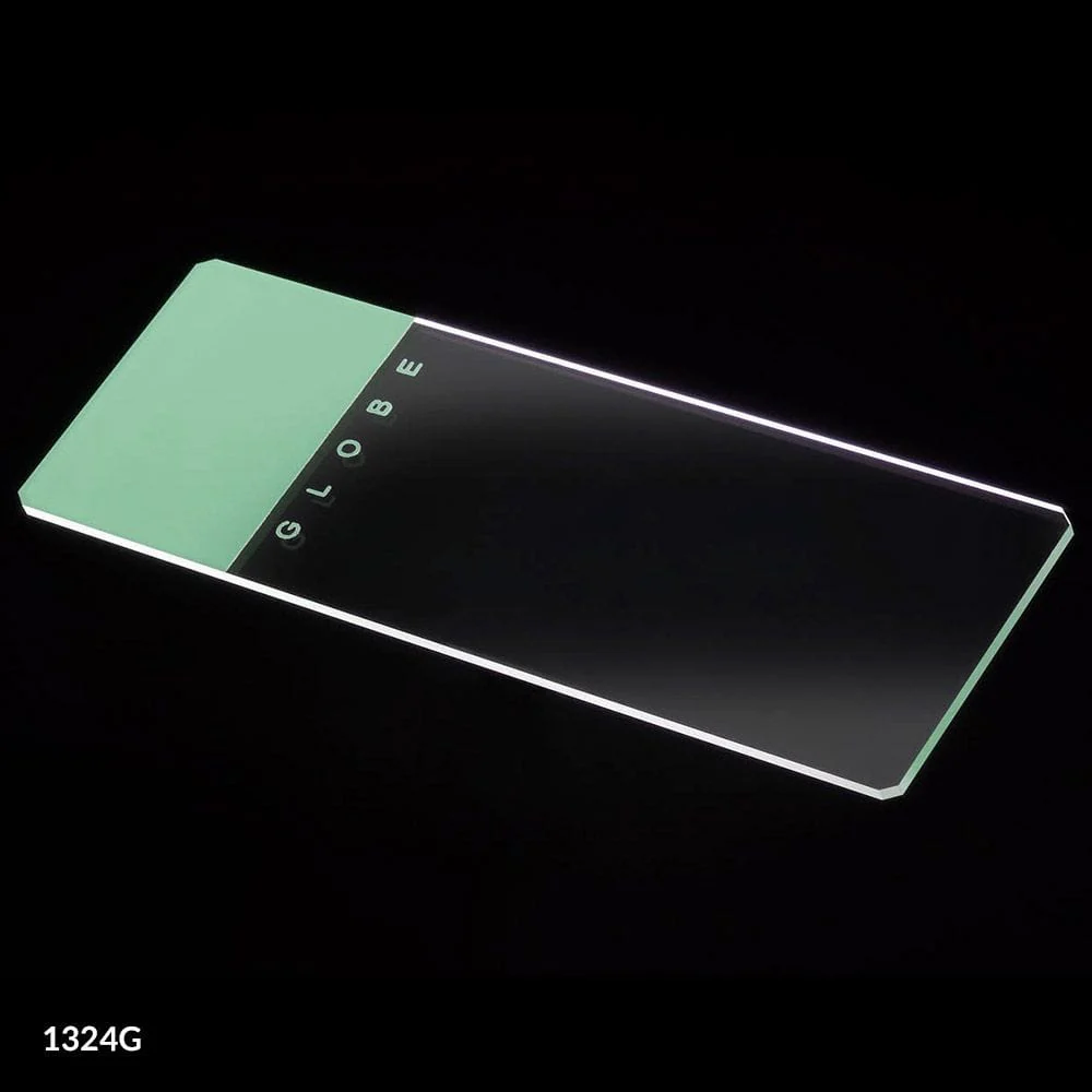 Globe Scientific Plain Glass Microscope Slides in Multiple Colors - Ground Edges or Ground Edges w/Safety Corners - Image 5