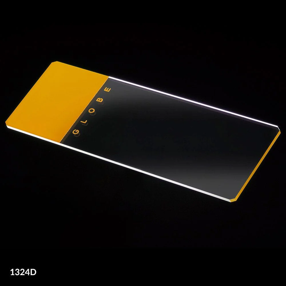Globe Scientific Plain Glass Microscope Slides in Multiple Colors - Ground Edges or Ground Edges w/Safety Corners - Image 6