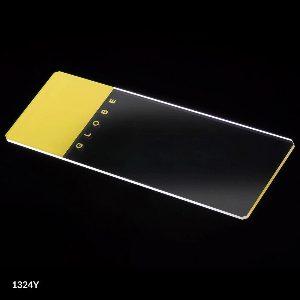 Globe Scientific Plain Glass Microscope Slides in Multiple Colors - Ground Edges or Ground Edges w/Safety Corners - Image 8
