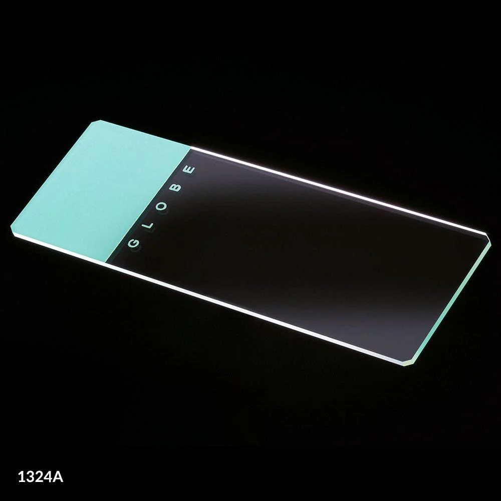 Globe Scientific Plain Glass Microscope Slides in Multiple Colors - Ground Edges or Ground Edges w/Safety Corners - Image 9