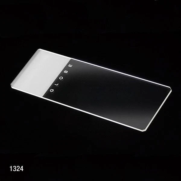 Globe Scientific Frosted Glass Microscope Slides w/Ground Edges and Safety Corners - Image 3