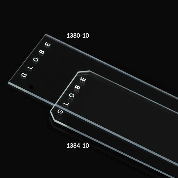 Globe Scientific Diamond White Glass Microscope Slides with 90° Ground Edges - Image 2