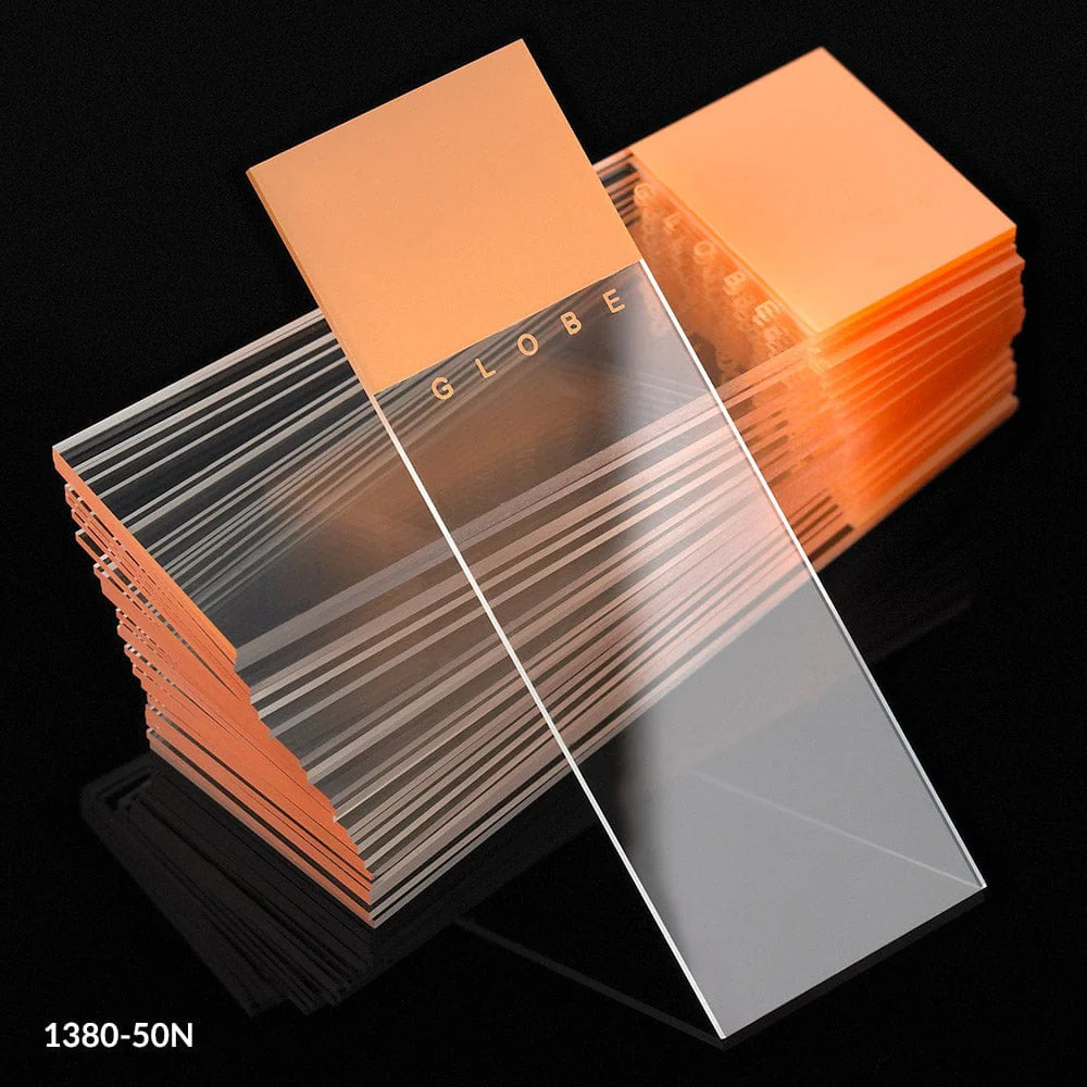 Globe Scientific Diamond White Glass Microscope Slides with 90° Ground Edges - Image 6