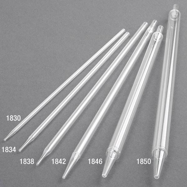 Globe Scientific Sterile Individually Wrapped Polystyrene Aspirating Pipettes