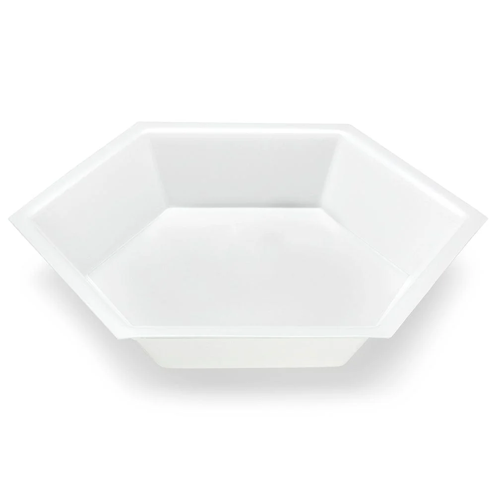 Globe Scientific Hexagonal Plastic Weighing Boat - Antistatic - Image 3