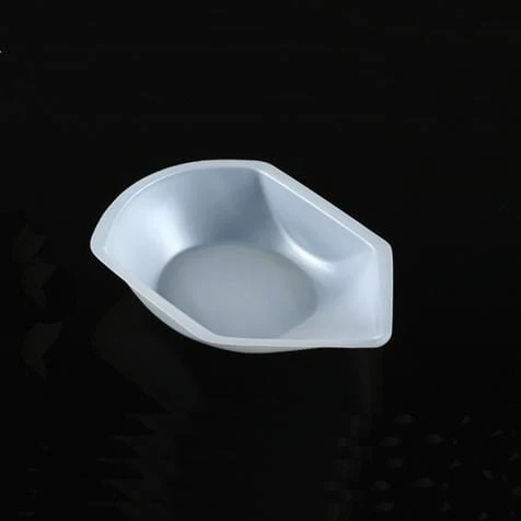 Globe Scientific Plastic Weighing Boat with Pour Spout - Antistatic - Image 4