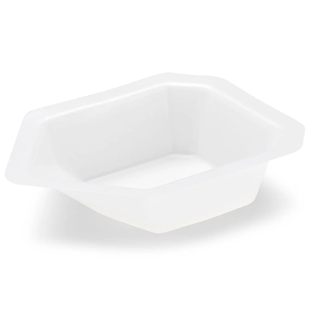 Globe Scientific Weighing Plastic Boat Vessel with Pour Spout and Antistatic