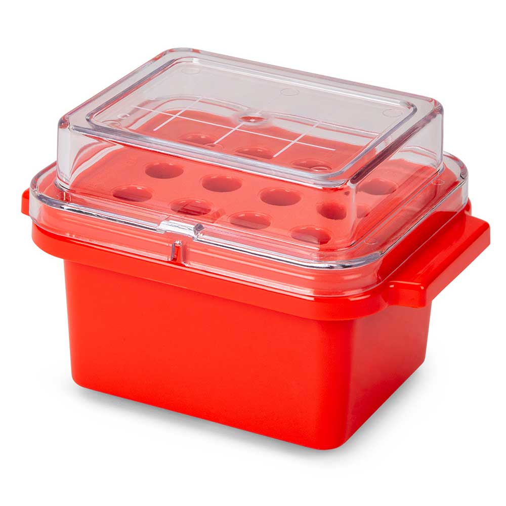 Globe Scientific Mini Cooler, 0°C, Red