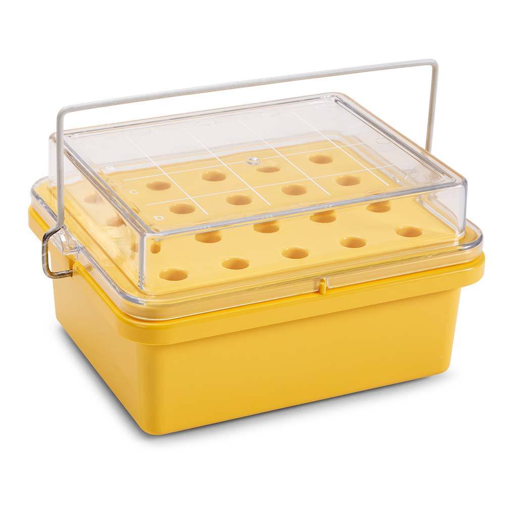Globe Scientific Mini Cooler, -20°C, Yellow - Image 3