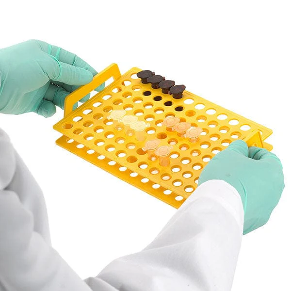 Wireless Racks for Microtubes with Handles for 1.5mL and 2.0mL Microcentrifuge Tube
