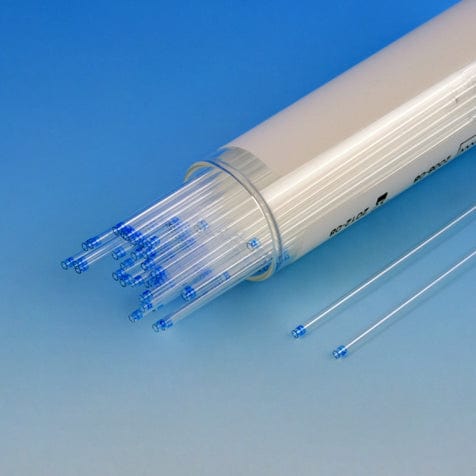 Globe Scientific Microhematocrit Capillary Tube with Soda Lime Glass and Blue Tip