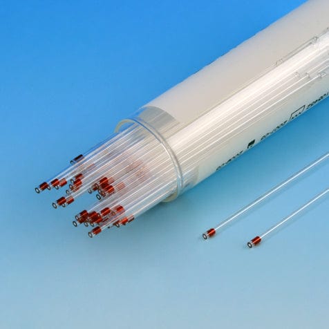 Globe Scientific Microhematocrit Capillary Tube with Soda Lime Glass and Blue Tip - Image 3