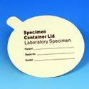 Globe Scientific Paper Lid for 6.5oz Specimen Containers, 25/Bag, 20 Bags/Case