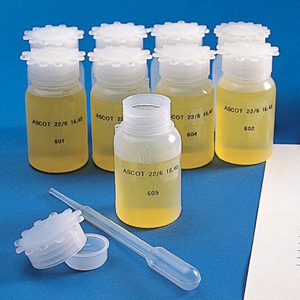 Wide Mouth Round Bottle with Screwcap LDPEGraduated