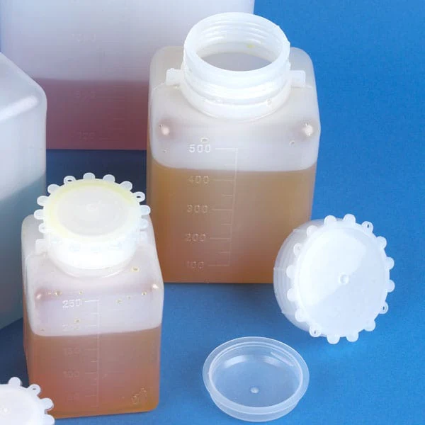 Wide Mouth Square Bottle with Screwcap - Image 10