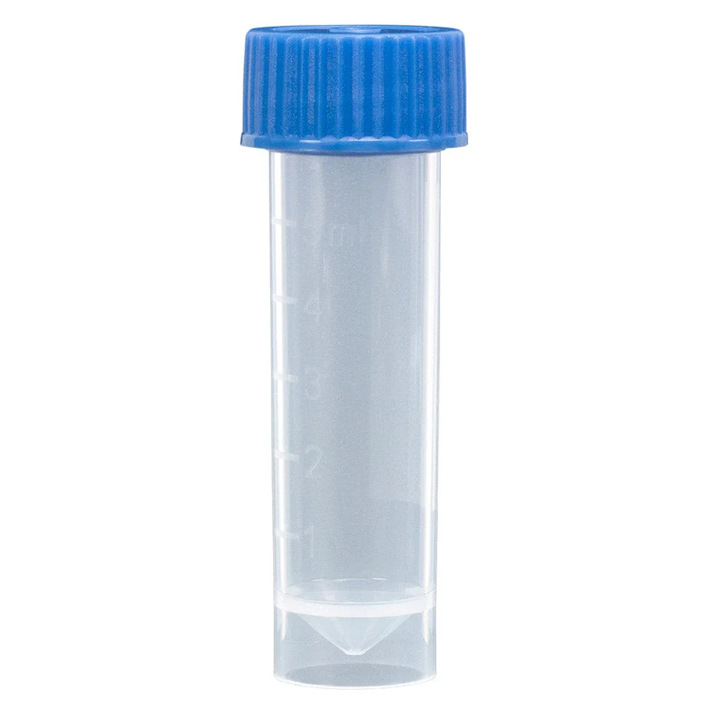 Globe Scientific Polypropylene 5mL and 10mL Transport Tubes with Screw Cap - Image 4