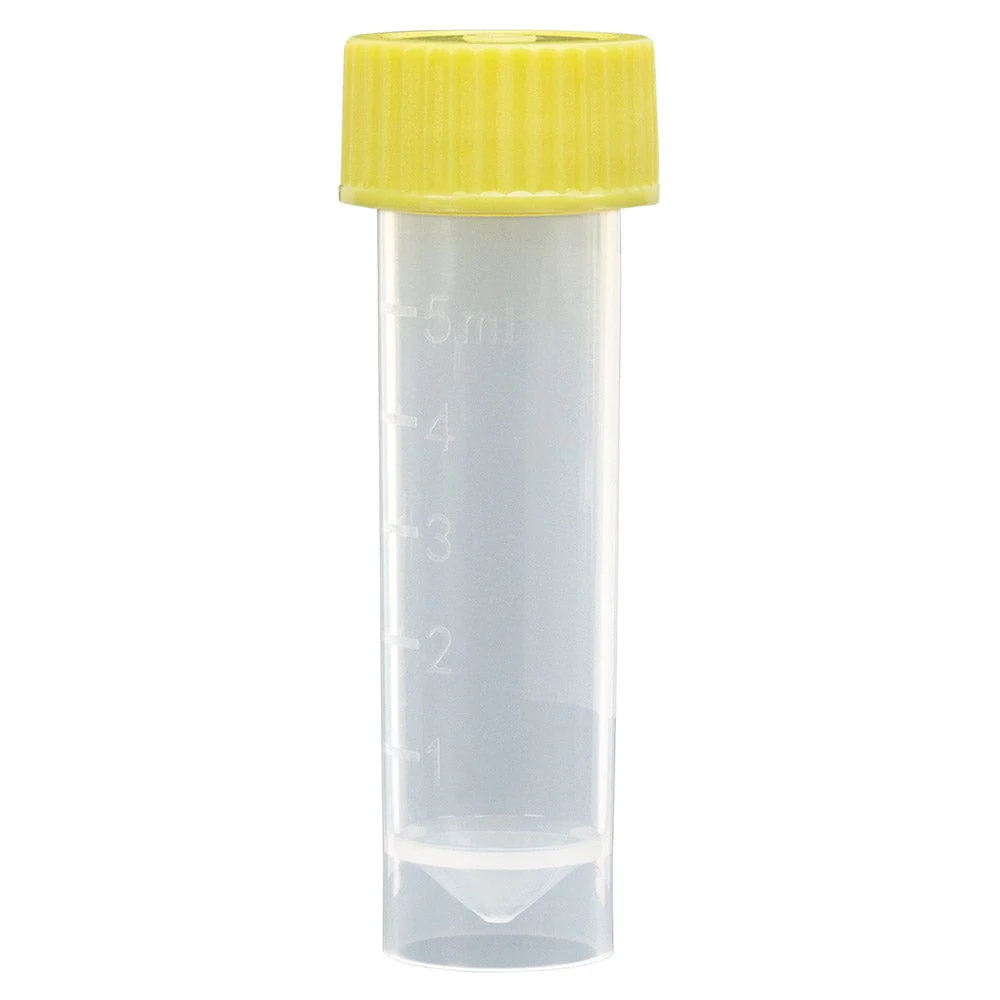 Globe Scientific Polypropylene 5mL and 10mL Transport Tubes with Screw Cap - Image 5