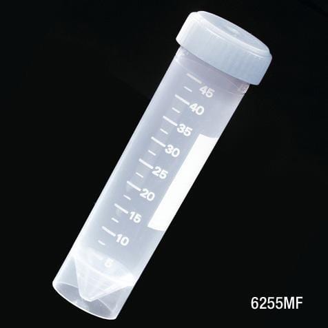 Globe Scientific Self-Standing Transport Tubew/Screw Cap, Printed Graduations, and Conical Bottom - Image 2