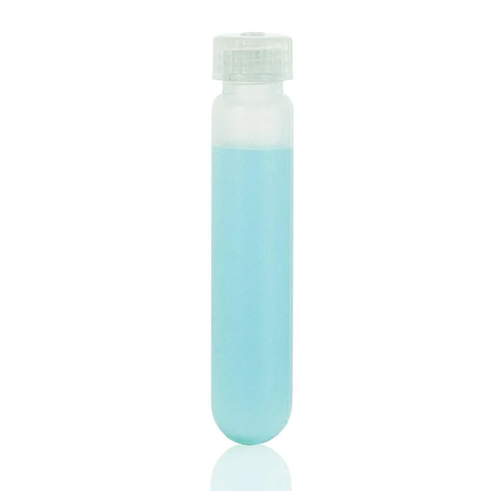 Globe Scientific Oak Ridge Style Polypropylene Centrifuge Tube w/Round Bottom,and Attached Screw Cap