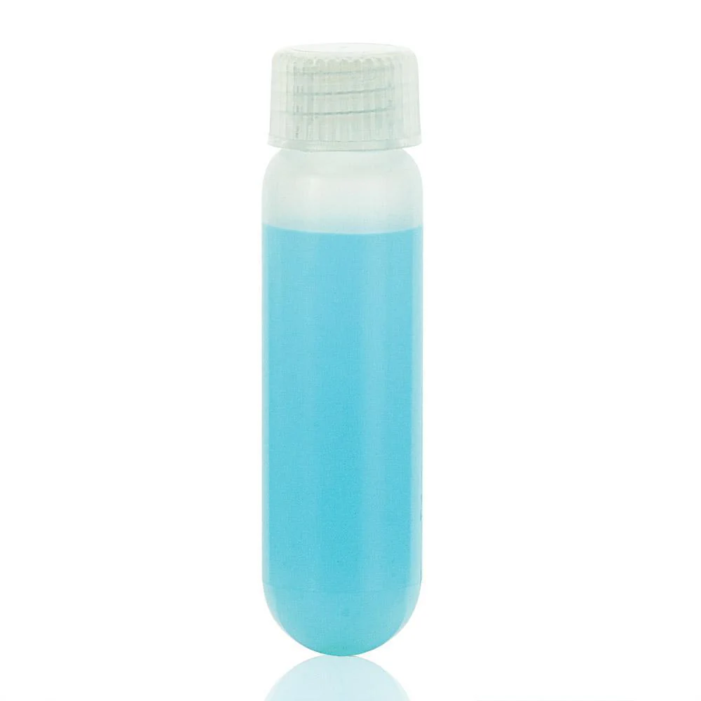 Globe Scientific Oak Ridge Style Polypropylene Centrifuge Tube w/Round Bottom,and Attached Screw Cap - Image 2
