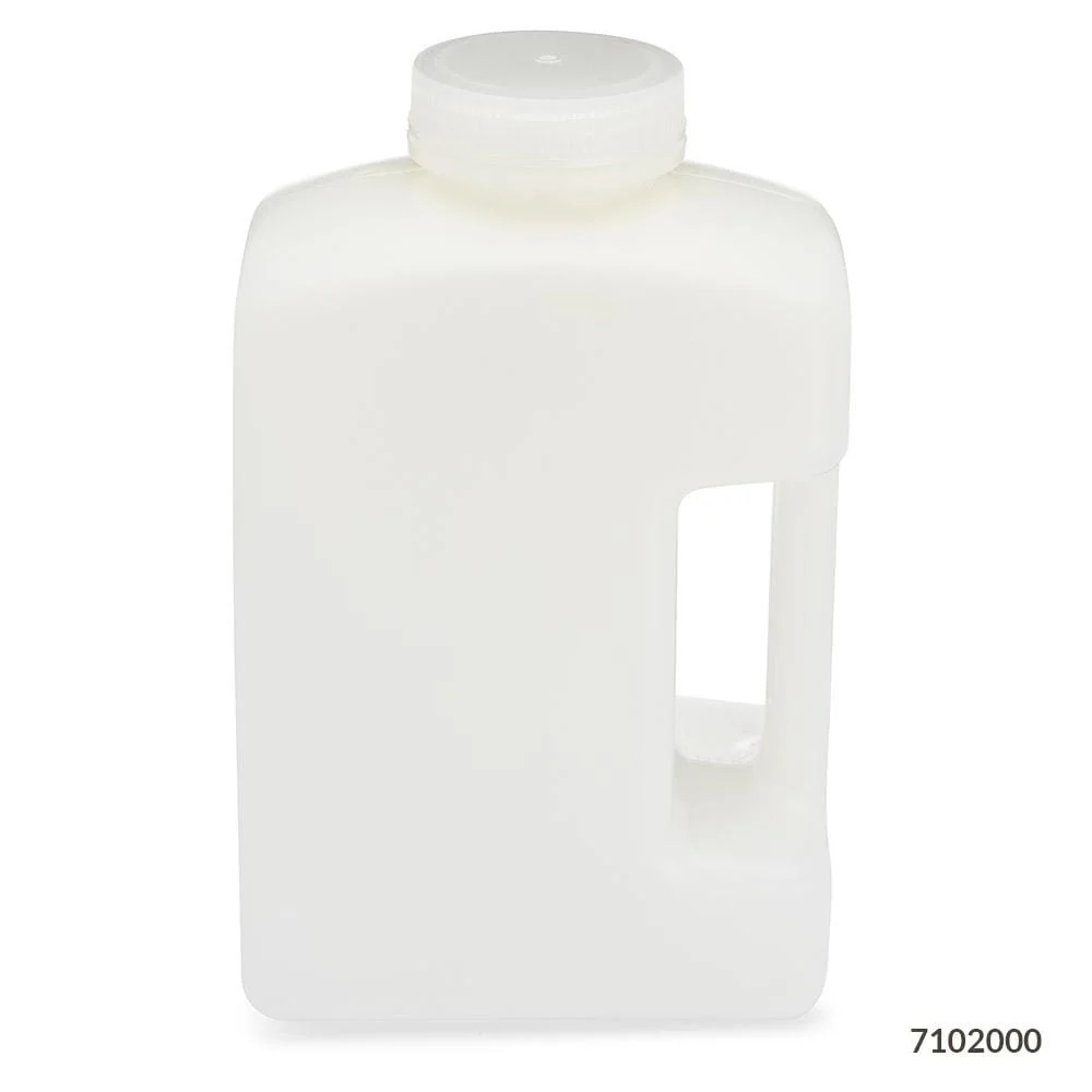 Globe Scientific Diamond RealSeal Narrow Mouth HDPE Bottle W/PP Closure - Image 11