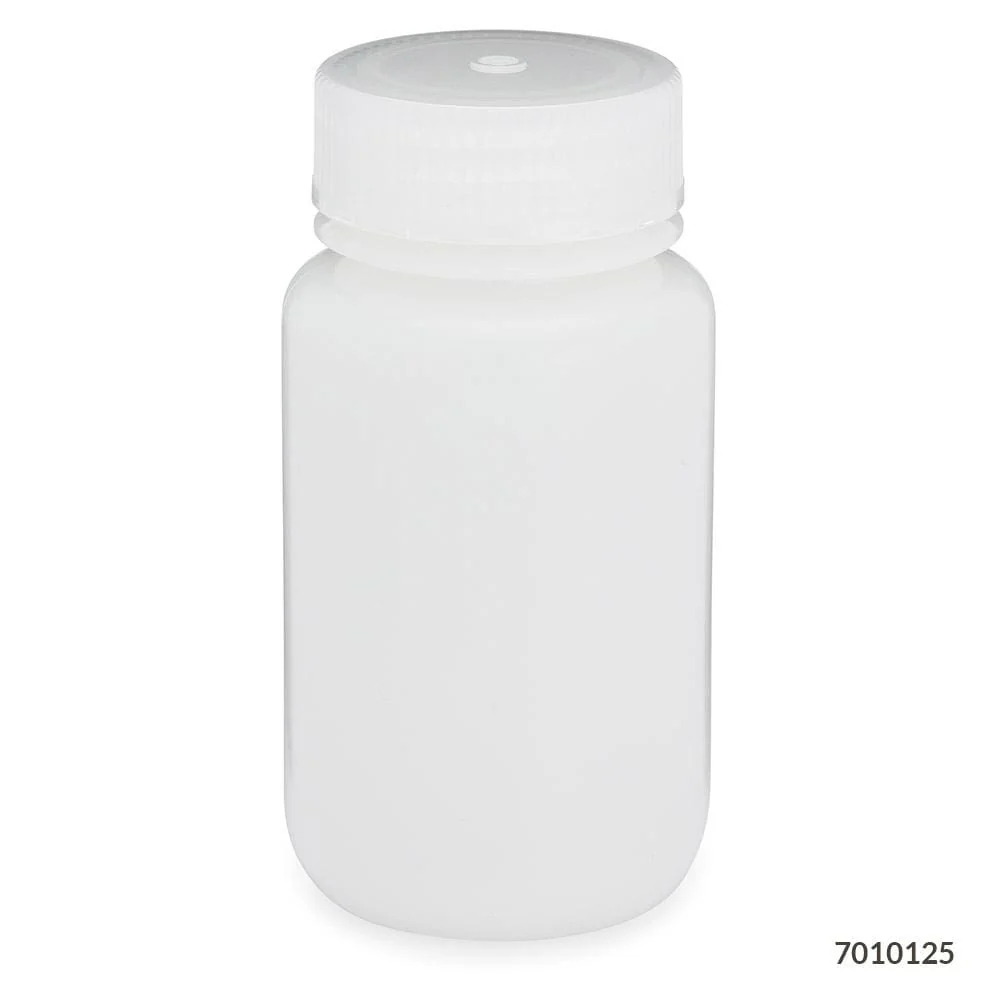 Globe Scientific Diamond RealSeal Narrow Mouth HDPE Bottle W/PP Closure - Image 14
