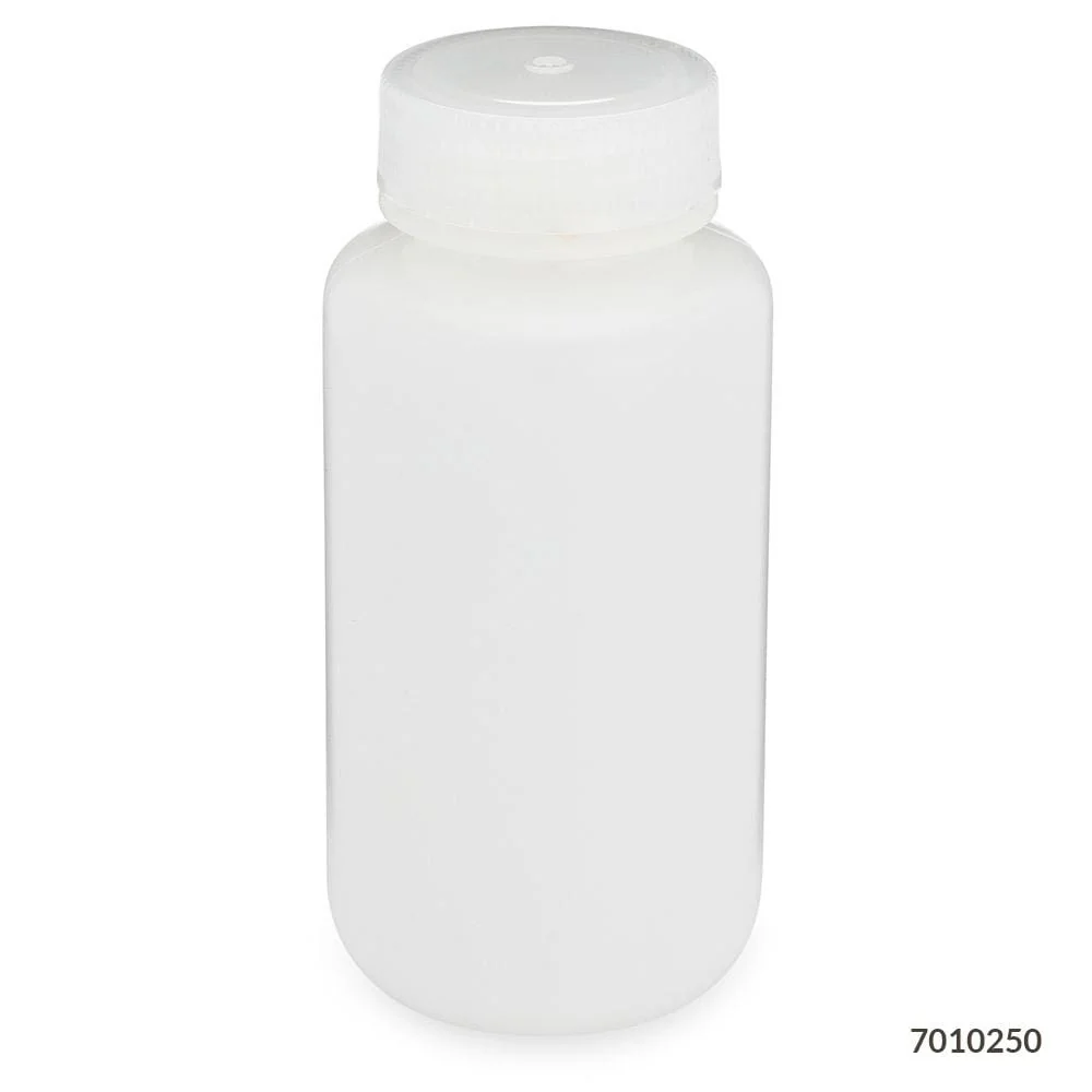 Globe Scientific Diamond RealSeal Narrow Mouth HDPE Bottle W/PP Closure - Image 15