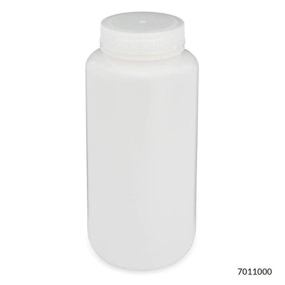 Globe Scientific Diamond RealSeal Narrow Mouth HDPE Bottle W/PP Closure - Image 17