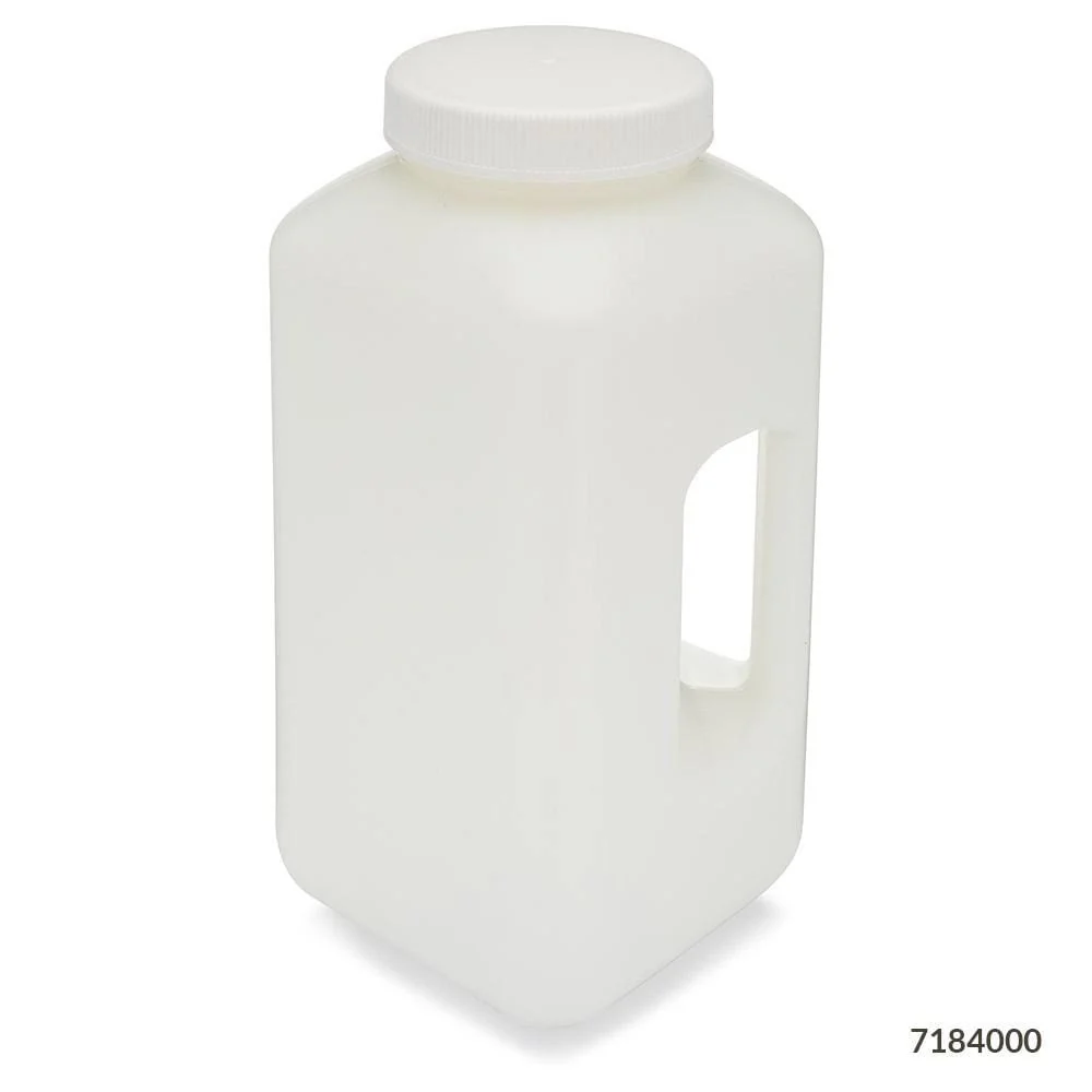 Globe Scientific Diamond RealSeal Narrow Mouth HDPE Bottle W/PP Closure - Image 20