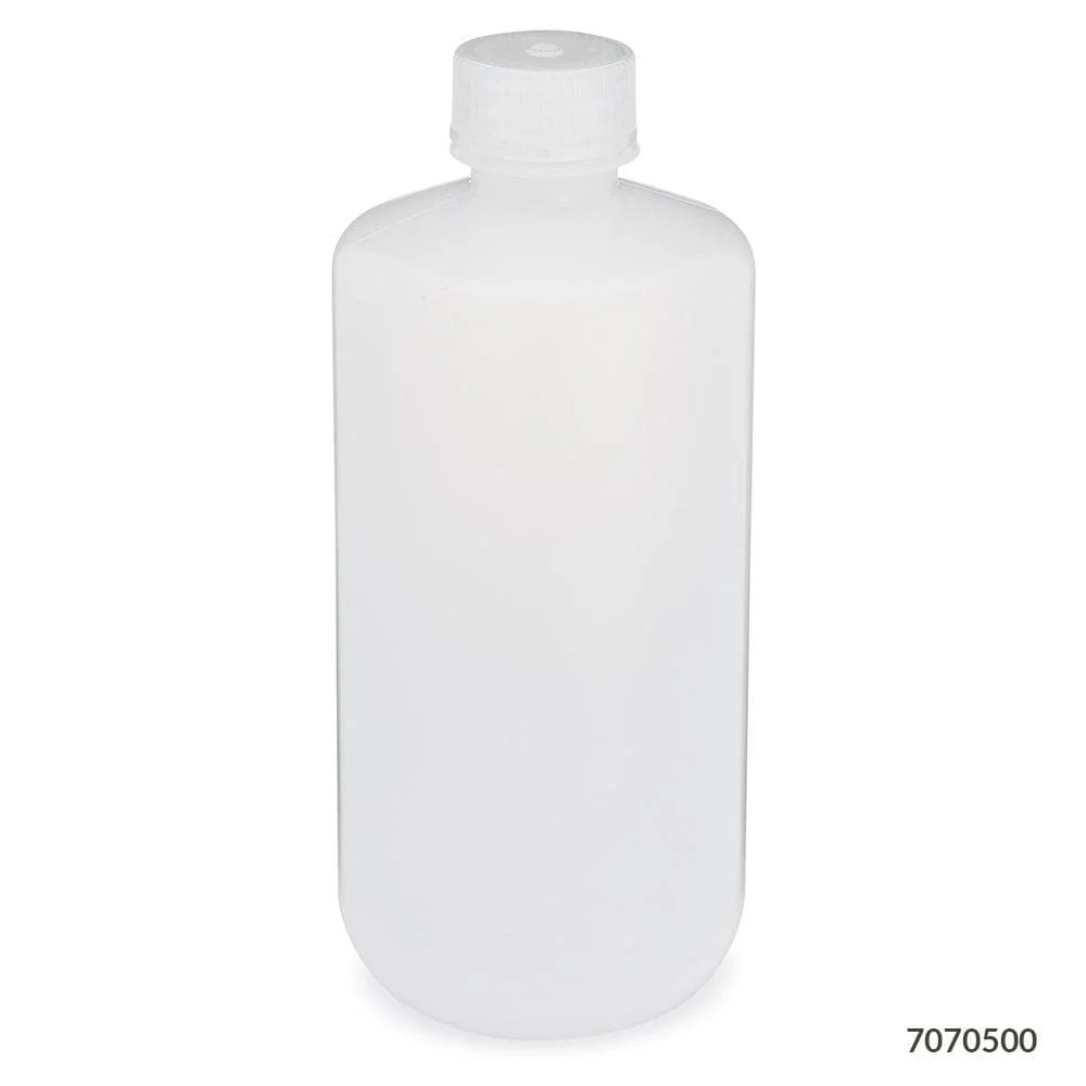 Globe Scientific Diamond RealSeal Narrow Mouth LDPE Bottle W/PP Closure - Image 5