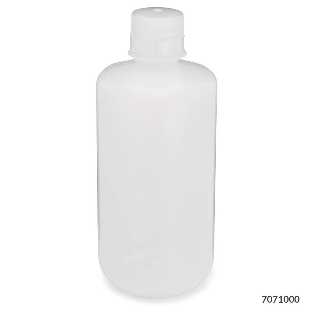 Globe Scientific Diamond RealSeal Narrow Mouth LDPE Bottle W/PP Closure - Image 6
