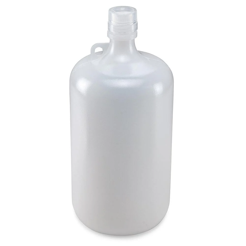 Globe Scientific Bottle, LDPE Bottle, Attached PP Screw Cap - Image 2