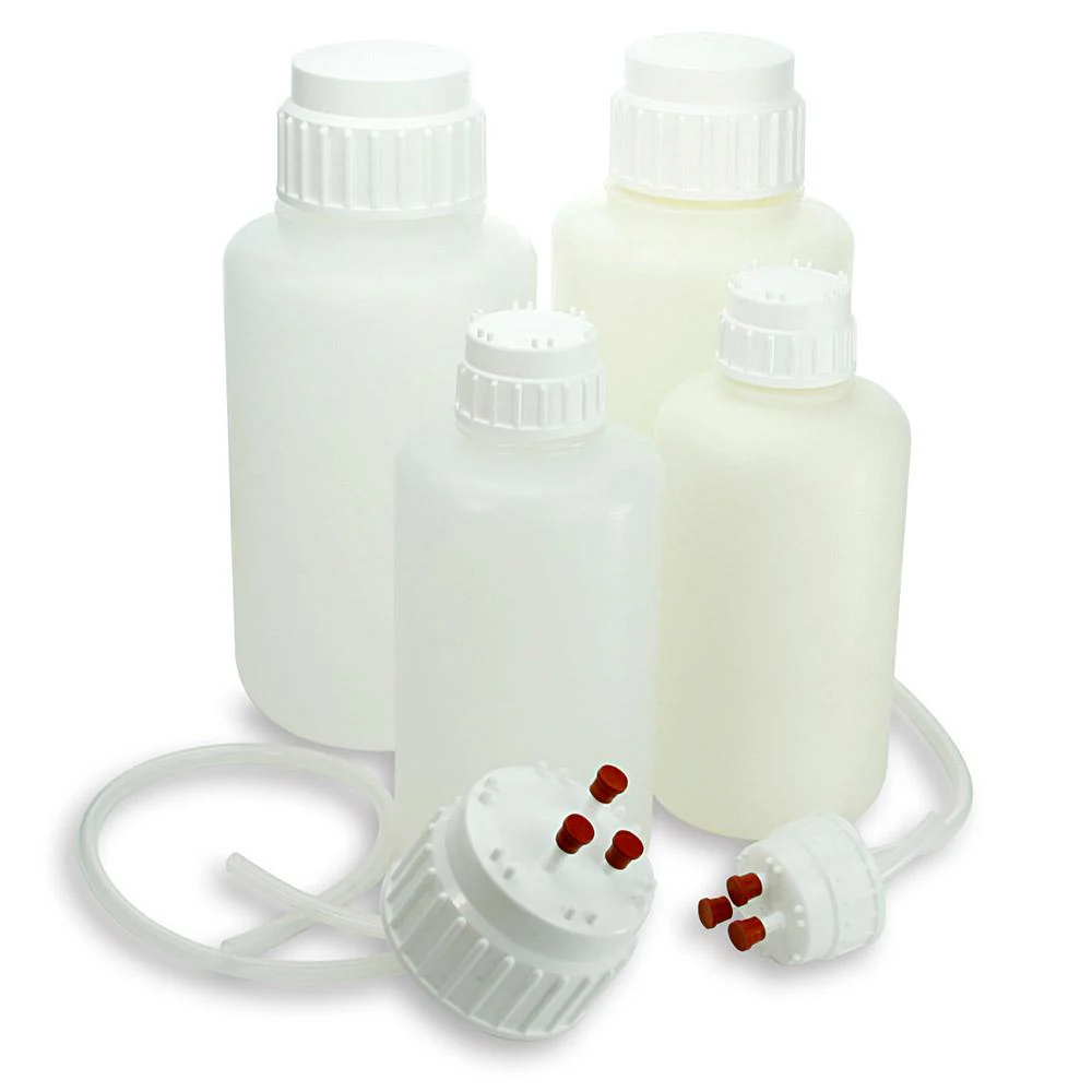 Globe Scientific Narrow Mouth Polypropylene Vacuum Bottle