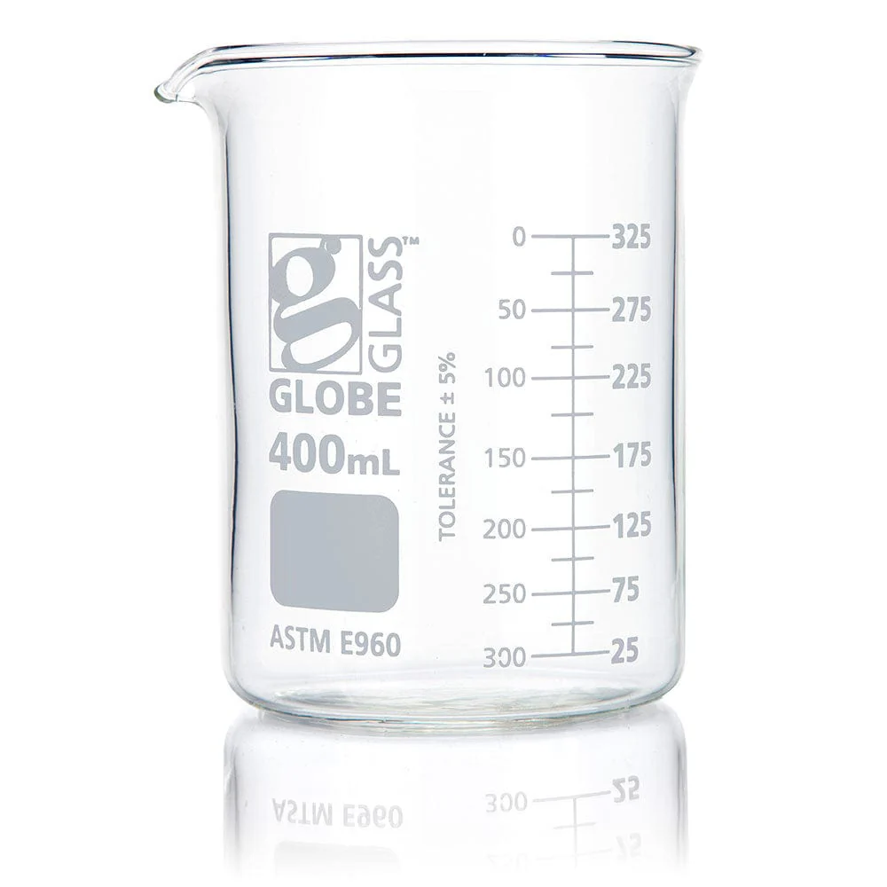 Globe Scientific Globe Glass Low Form Griffin Style Beaker, Dual Graduations, ASTM E961Beaker, - Image 8