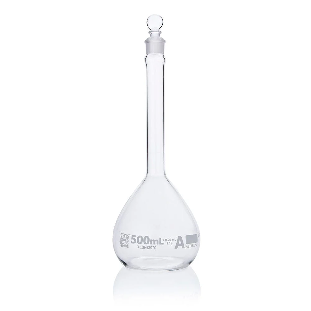 Globe Scientific Globe Glass Volumetric Flask - Class A - Image 10
