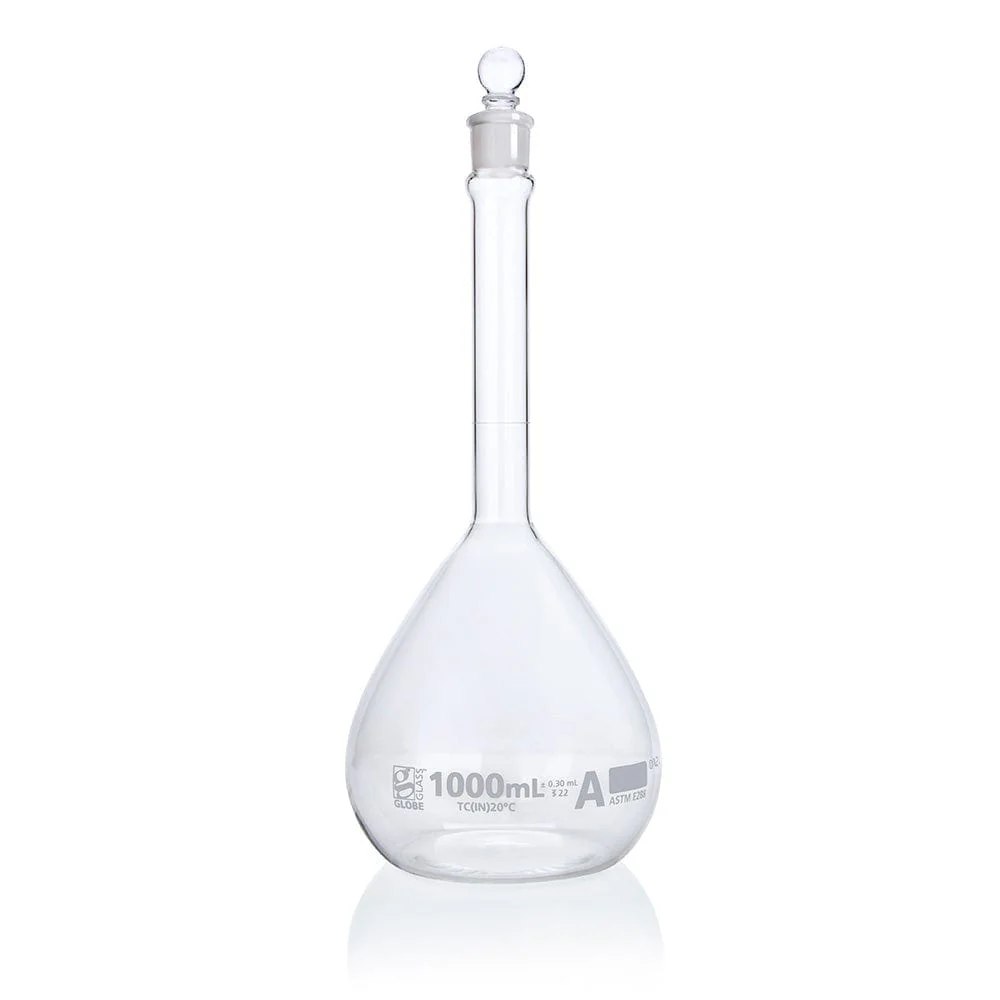 Globe Scientific Globe Glass Volumetric Flask - Class A - Image 11