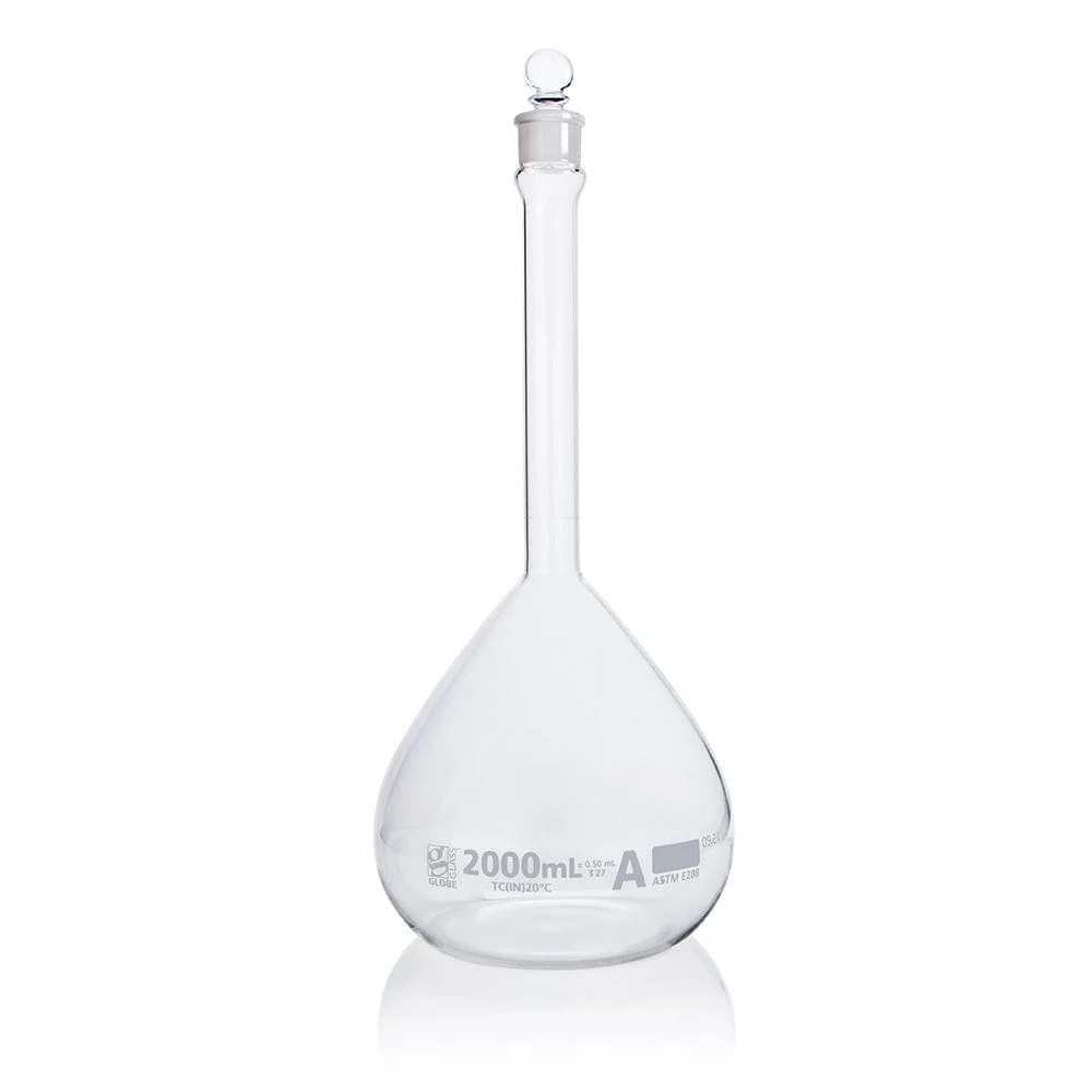 Globe Scientific Globe Glass Volumetric Flask - Class A - Image 12