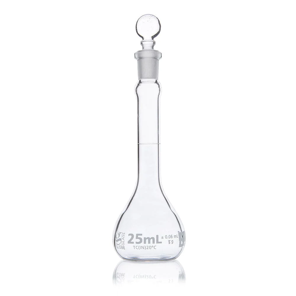 Globe Scientific Globe Glass Volumetric Flask - Class A - Image 14