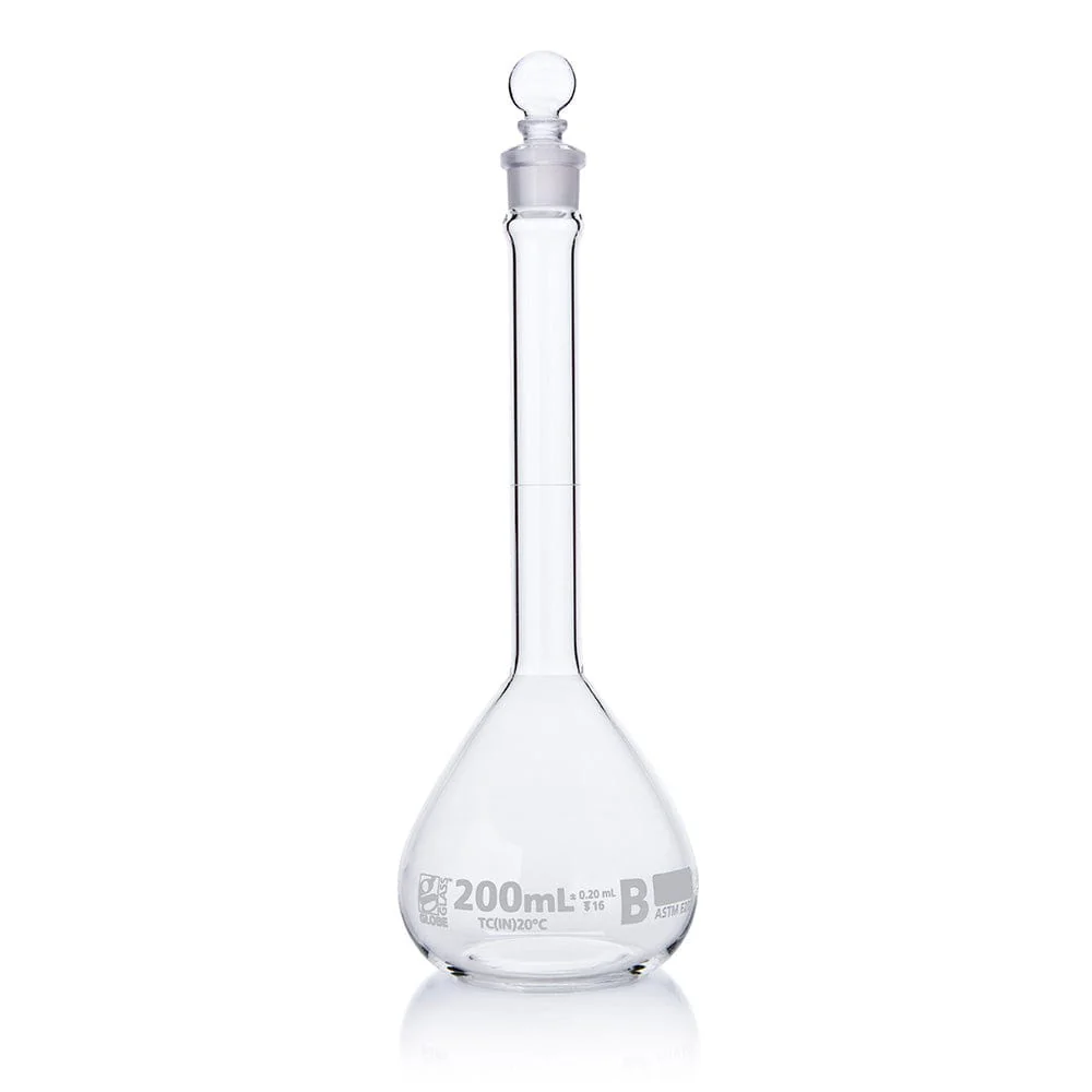 Globe Scientific Globe Glass Volumetric Flask - Class A - Image 17
