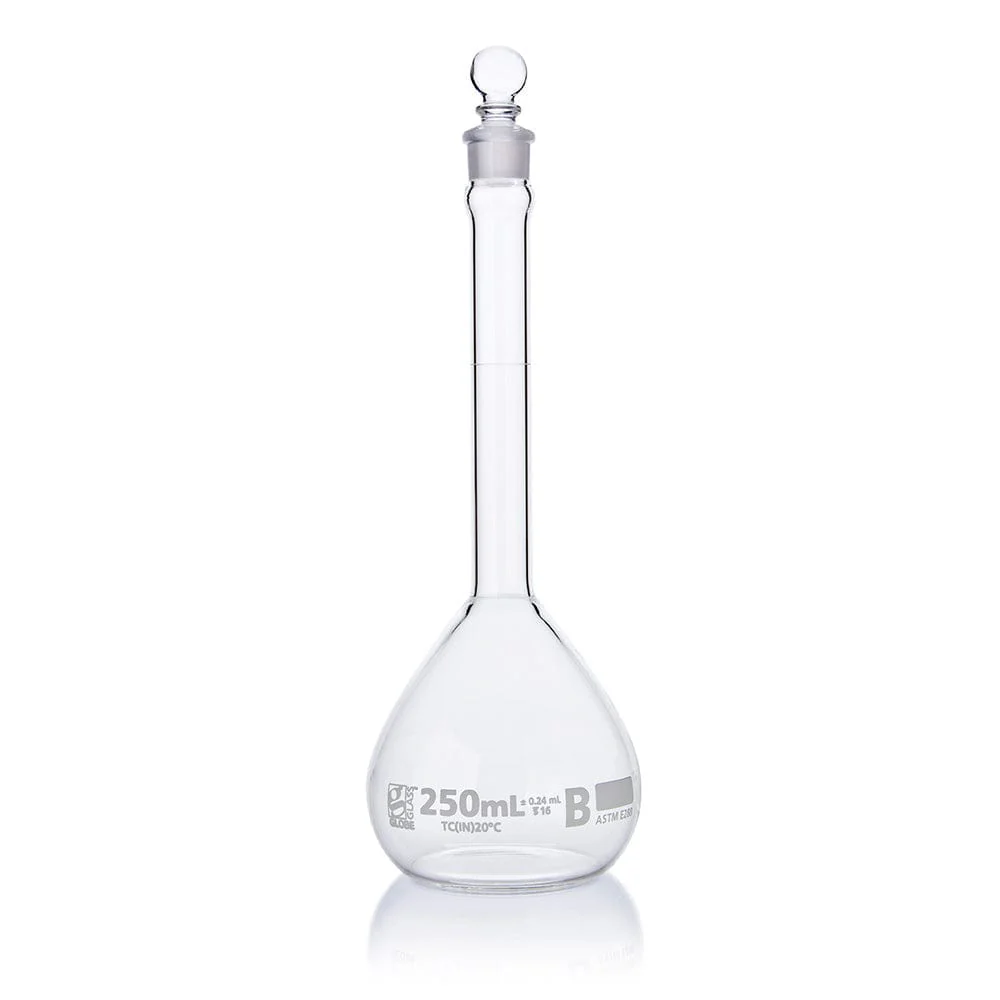 Globe Scientific Globe Glass Volumetric Flask - Class A - Image 18