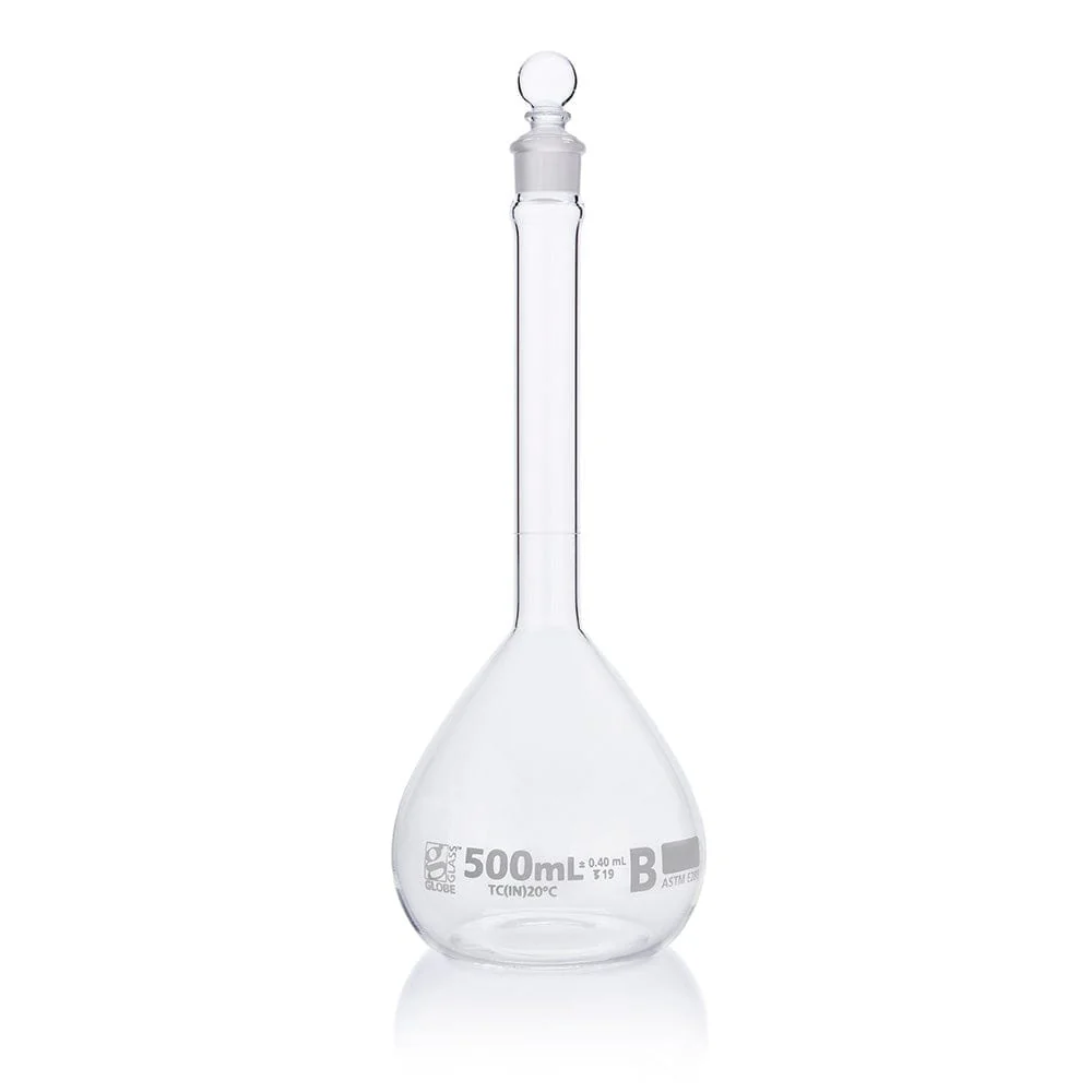 Globe Scientific Globe Glass Volumetric Flask - Class A - Image 19