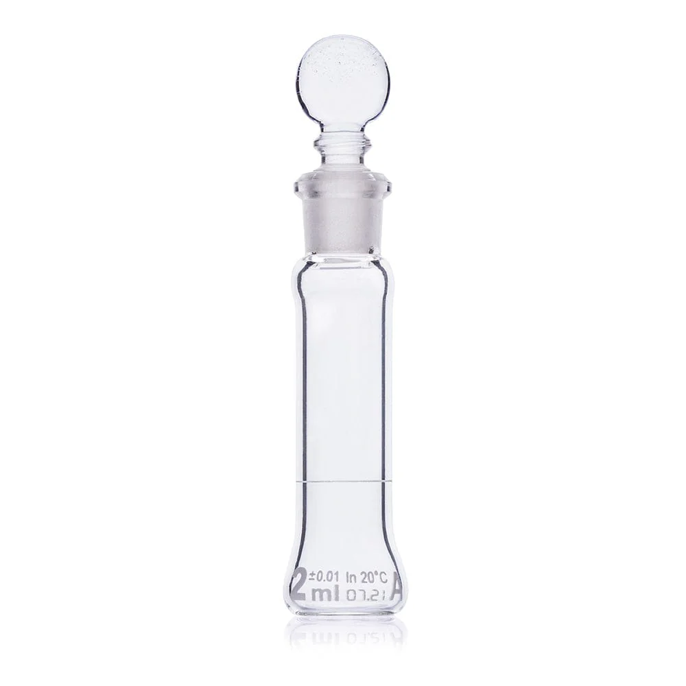 Globe Scientific Globe Glass Volumetric Flask - Class A - Image 2