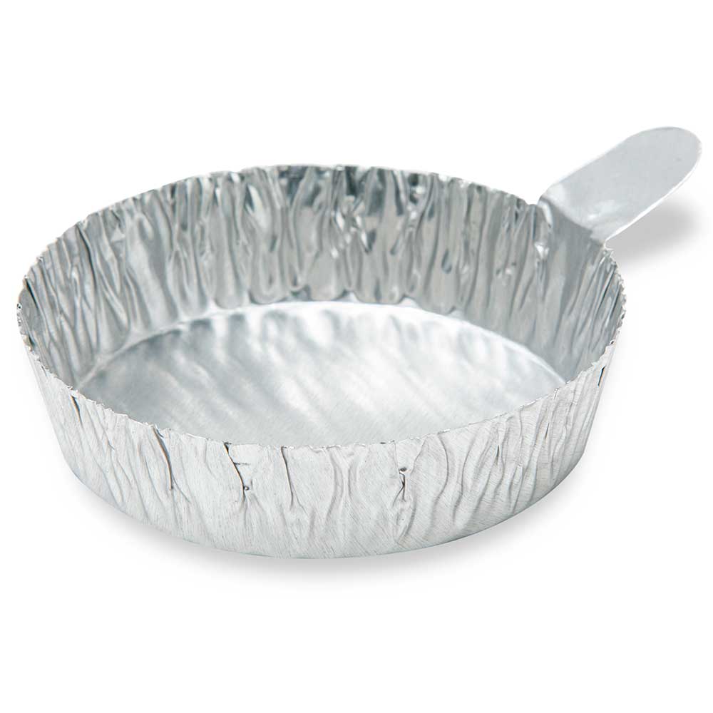 Globe Scientific Aluminum Weighing Dish, 100/Pack, 10 Packs/Unit - Image 4