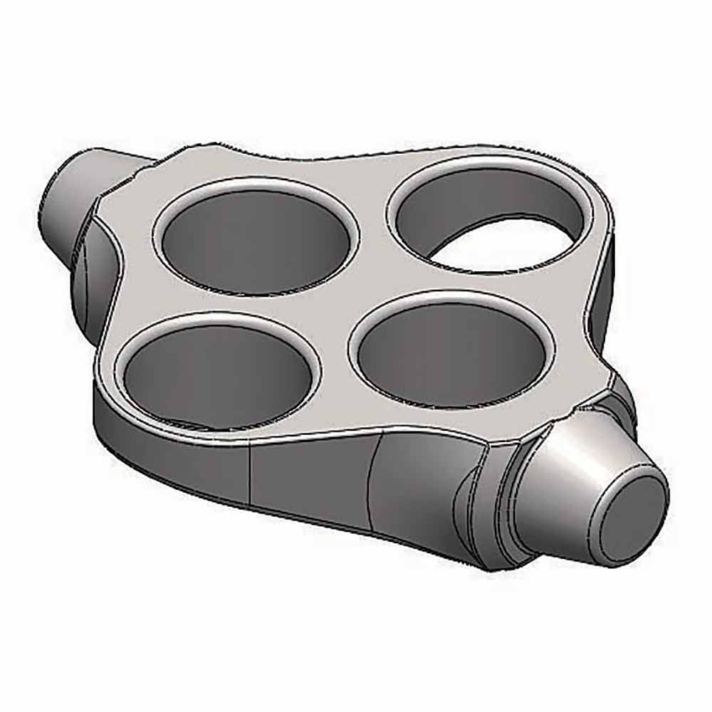Globe Scientific Tube Buckets, for use with GCC-MP-SWING Rotor - Image 2