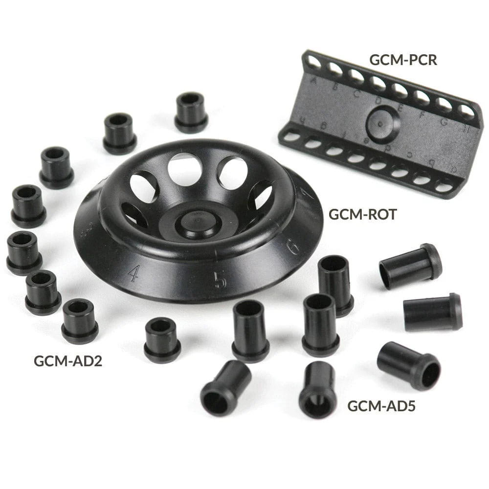 Globe Scientific Rotor for use with GCM Series Mini Centrifuges, 7000rpm, 8-Place, for 1.5 and 2.0mL Microcentrifuge Tubes