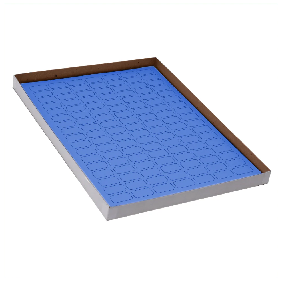 Globe Scientific Cryo Label Sheets for 0.5mL Tubes with 20 Sheets, 119 Labels per Sheet - Image 2