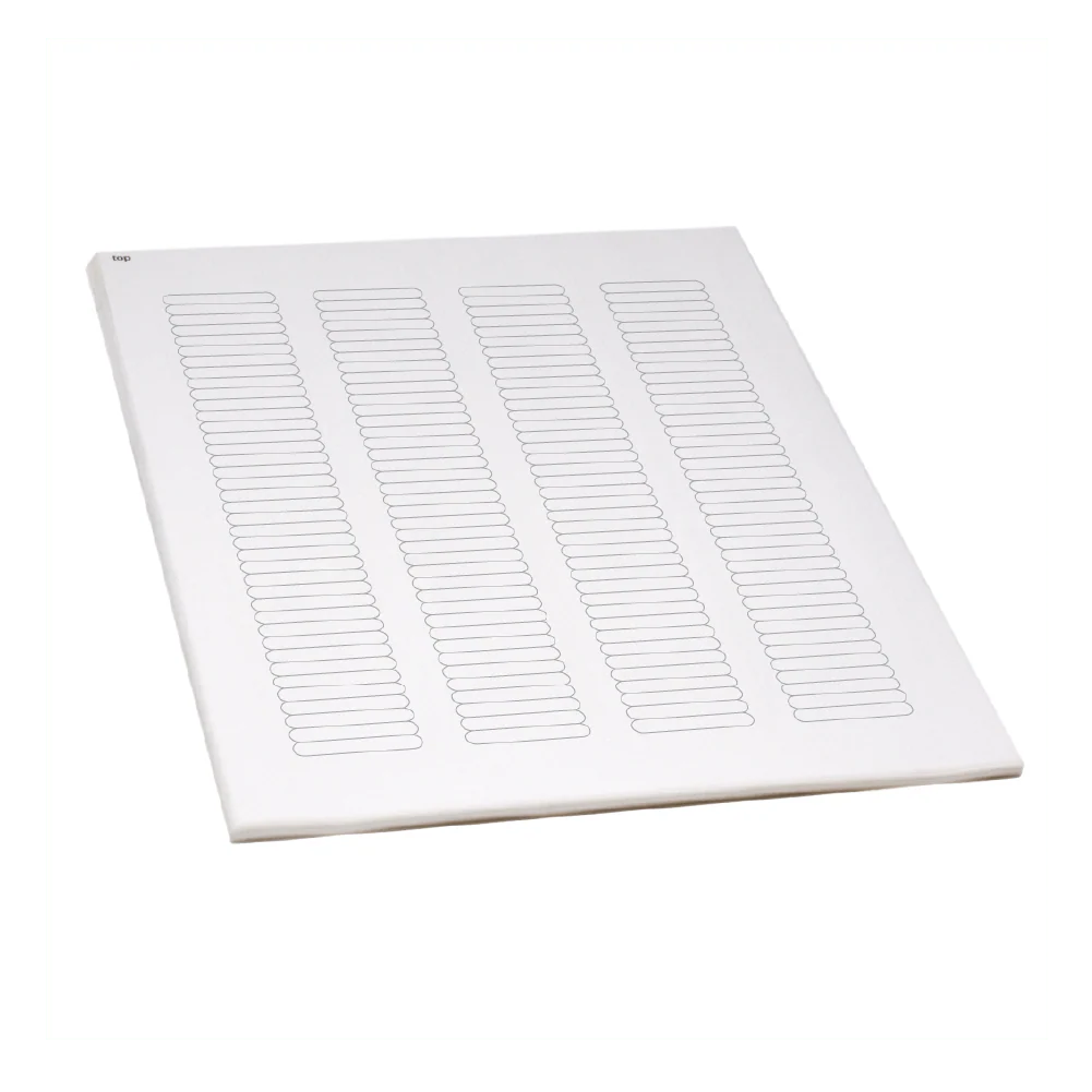 Globe Scientific Cryo Label Sheets for Microscope Slides with 20 Sheets, 80 Labels per Sheet - Image 2