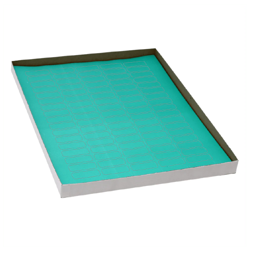 Globe Scientific Cryo Label Sheets for 1.5-2mL Tubes with 20 Sheets, 85 Labels per Sheet - Image 3